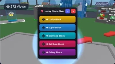 Lucky Block Item Giver