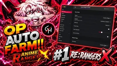 GhostHub Anime Rangers X Script l OP Auto Farm