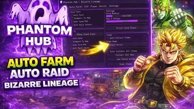 [FREE] Auto farm Bizarre Lineage keyless script