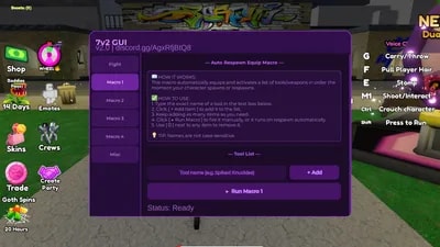 7V2 BEST MACRO SCRIPT