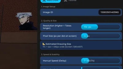 Spary Paint Auto Draw Support Asset ID MaxPixel 256px