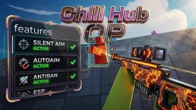 Chill Hub OP | Aimbot, ESP, AutoShoot & RGB Skins