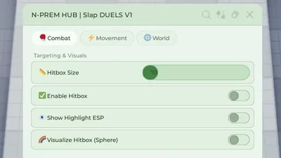 [OP] N-PREM HUB | SLAP DUELS V1 | HITBOX , ANTI-KNOCKBACK