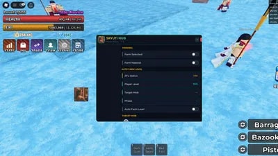 Auto Farm Auto Level Syruti Hub