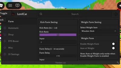 LordCat scripts hack kick a lucky block