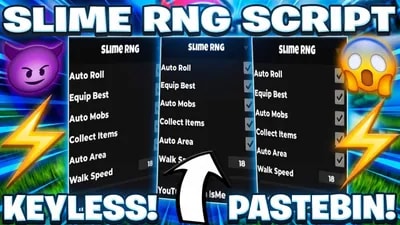 BEST Slime RNG Script 2026 🍀 Auto Farm Mobs & Infinite Roll