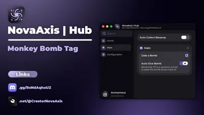 NovaAxis | Hub | Monkey Bomb Tag