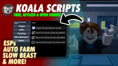 [NO KEY & FREE] AUTOFARM & MORE + OP [KOALA SCRIPTS, V4]