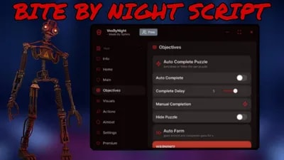 Bite By Night | Auto Generator, Infinite Stamina, Killer ESP