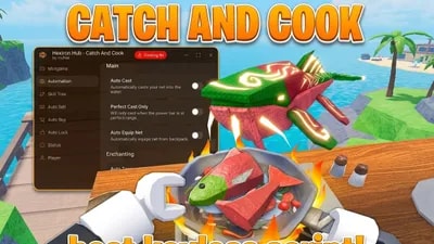Hexiron Hub|instant catch auto minigame auto perfect cast