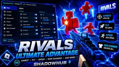 [NEW] RIVALS SILENT AIM  / ALL SKINS  /  AND MORE 🍀
