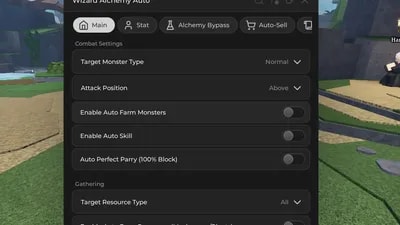 Autofarm | Auto Quest | Alchemy Bypass | Auto-Sell and More