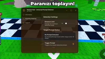 Universal Proximity Prompt Detector