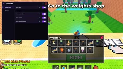 [FREE]  |  AUTO FARM SCRIPT |  KICK A LUCKY BLOCK | Symbiote