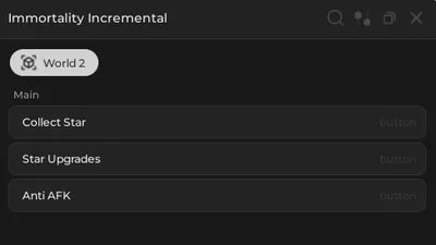 Immortality Incremental script