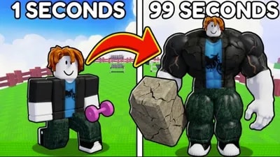 πͺ +1 Strength Per Click (Fast Farm Auto Damage Wall)