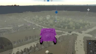 ESP and fly. Cursed Tank Simulator【SKYFALL】