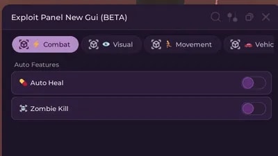 Exploit Panel New Gui (BETA)