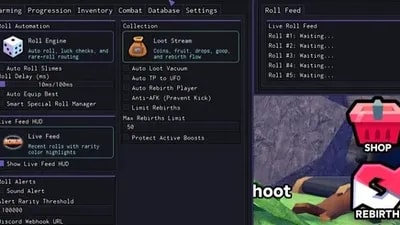 SLIME RNG 50+ FEATURES HUB