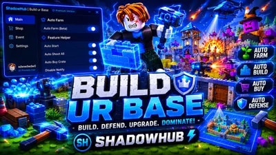 🖤BUILD A BASE 🖤 AUTOFARM 🖤 AUTOBUY 🖤 AND MORE 🖤