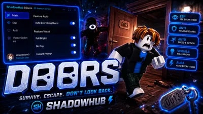 DOORS Script β Auto Farm, ESP, No Delay AND MORE