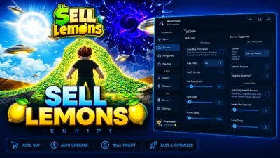 Sell Lemons Script - Axon Hub Auto Farm & Rebirth