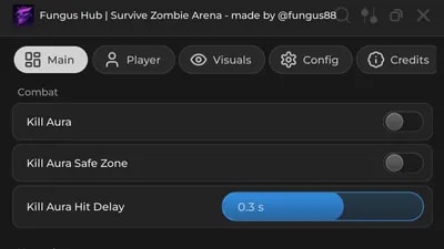 Fungus Hub OP Survive Zombie Arena Slime RNG Forsaken BBN