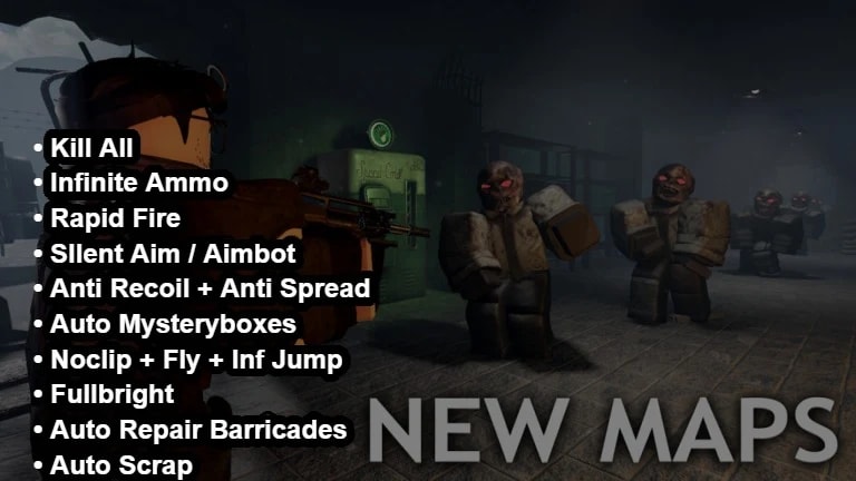 Kill All Infinite Ammo ESP Silent Aim Aimbot Anti Recoil OP
