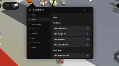 Script To Break. insane features tabs etc