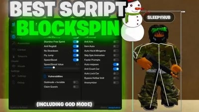 *NEW* SCRIPT BlockSpin 🔪