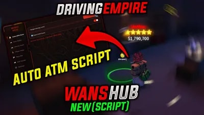 Driving Empire Car Racing Script V3 WansHub Auto Farm / ATM