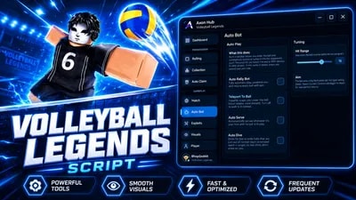Axon Hub | Volleyball Legends Script - Auto Serve & Hit