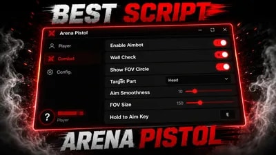 AIMBOT, PLAYER ESP - ARENA PISTOL
