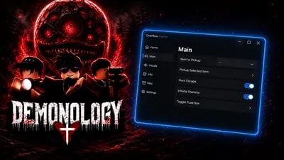 OVERFLOW | ESCAPE HUNT, INF STAMINA, EVIDENCE FINDER + MORE