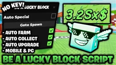 *NEW* SCRIPT BE A LUCKY BLOCK