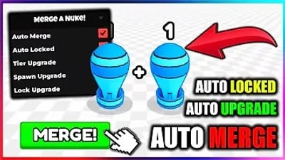 AUTO MERGE TP, AUTO LOCK BASE, AUTO BUY UPGRADES