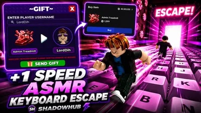💰 [ASMR Keyboard Escape] Visual Fake Donation | Shadow Hub