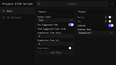 Project EToH Script