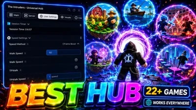 All-In-One Multi Game Hub | Auto Farm, Combat - 20+ Games
