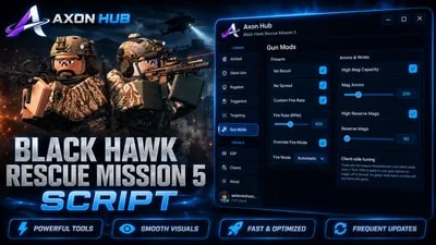 Axon Hub | Black Hawk Rescue Script - Aimbot & Silent