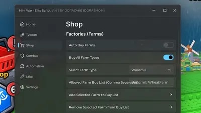 MINI WAR (BEST SCRIPT + MORE THAN 20 FEATURES)