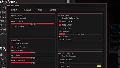 Project Menu