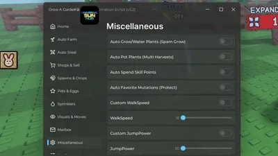 GROW A GARDEN 2 BEST SCRITPT(UNIVERSAL SUN HUB)(FEATURES50+)