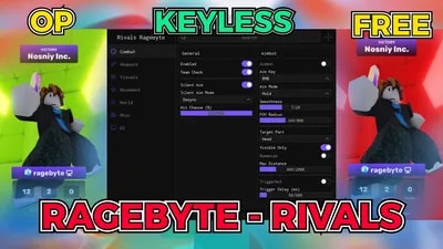 Rivals Rage Bot - Silent Aim, Aimbot, ESP, No Recoil