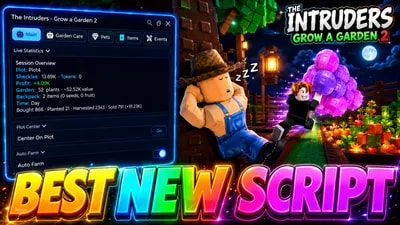 Auto Farm • Plant • Harvest • Pets • Steal + Webhooks