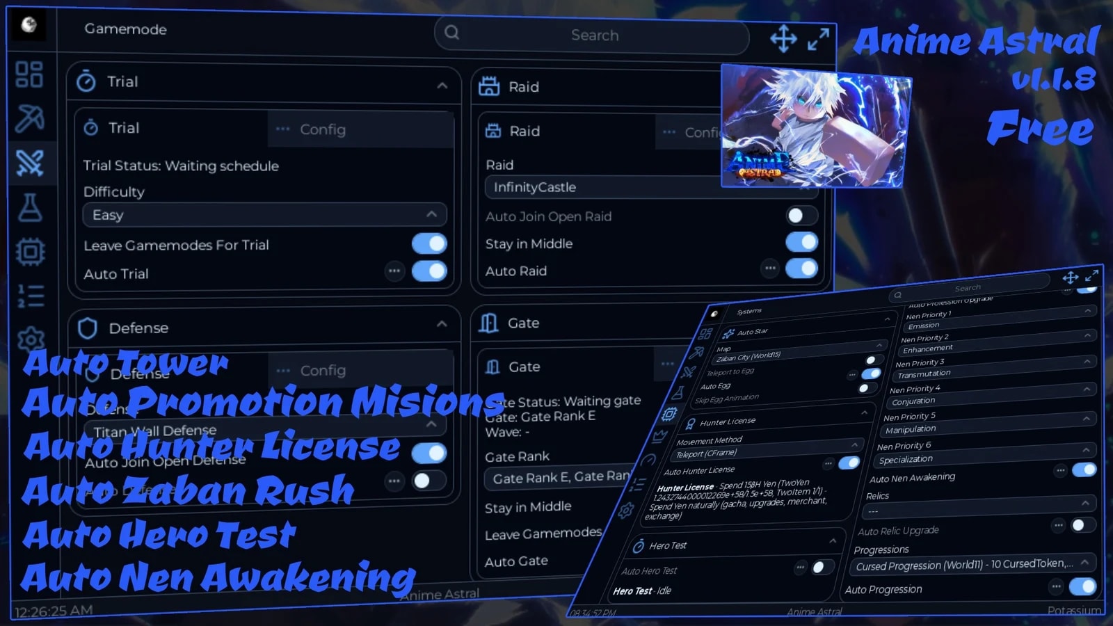 Moon Hub - Auto Systems, Gamemodes, Boost, Quest and more