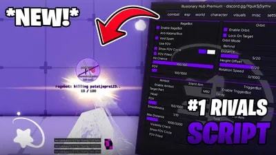 Illusionary RIVALS *FREE VERSION* NO KEY RAGEBOT, ESP & MORE