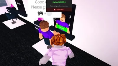 Bloxburg Hairdresser Autofarm