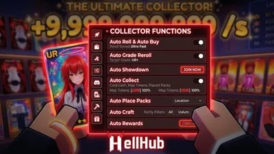 Auto Roll & Buy,Auto Grade Reroll, Auto Showdown,Auto Collec