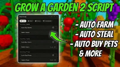 MoonHub - Grow a Graden 2 OP Script